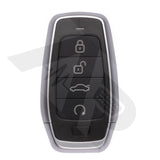 Autel Ikey 4 Button Universal Smart Key (Trunk Remote Start) - Ikeyat4Tr (Pack Of 5X) Keys